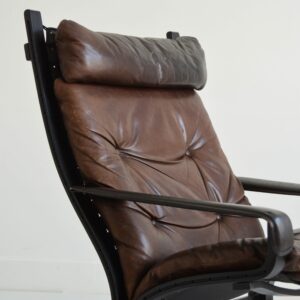 fauteuil scandinave Siesta par Ingmar Relling pour Westnofa design Norvégien 1960 vintage 17