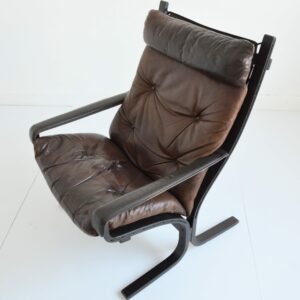 fauteuil scandinave Siesta par Ingmar Relling pour Westnofa design Norvégien 1960 vintage 7