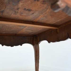 Ancienne table à manger en chêne massif 1930 vintage 21
