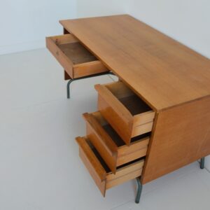 Bureau de Maître d’école ou d’administration 1950 vintage 11