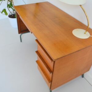 Bureau de Maître d’école ou d’administration 1950 vintage 6
