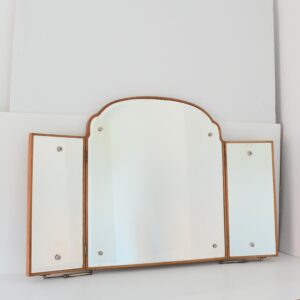 Miroir Art Déco : Miroir barbier 1930 vintage 2