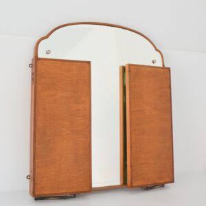 Miroir Art Déco : Miroir barbier 1930 vintage 3