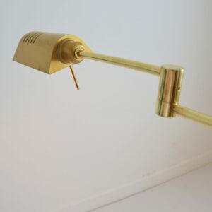 Liseuse en laiton : Lampe de sol 1970 vintage 17