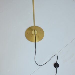 Liseuse en laiton : Lampe de sol 1970 vintage 18