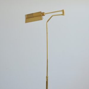 Liseuse en laiton : Lampe de sol 1970 vintage 3