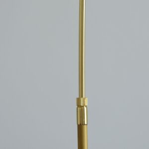 Liseuse en laiton : Lampe de sol 1970 vintage 8