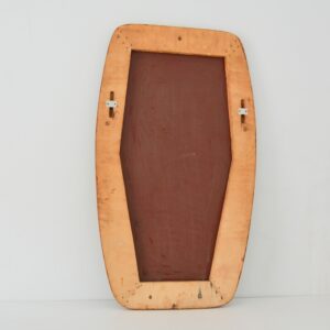 Miroir scandinave teck 1960 vintage 14