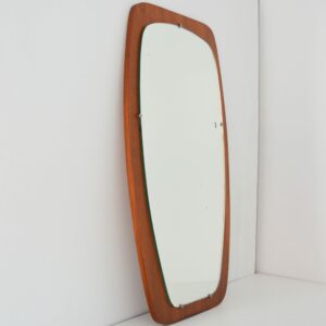 Miroir scandinave teck 1960 vintage 2