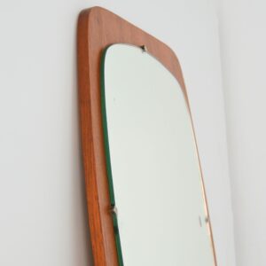 Miroir scandinave teck 1960 vintage 4