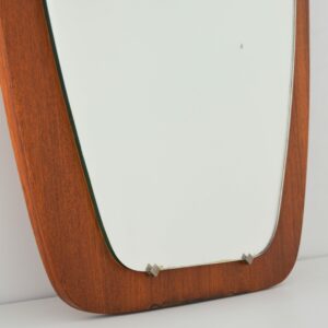 Miroir scandinave teck 1960 vintage 5
