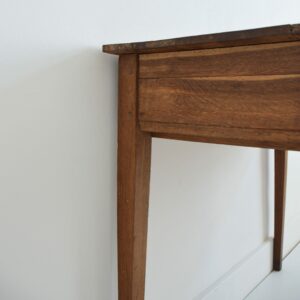 Ancienne console – Table en chêne massif vintage 13