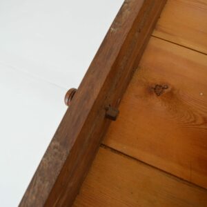 Ancienne console – Table en chêne massif vintage 17