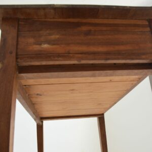 Ancienne console – Table en chêne massif vintage 26
