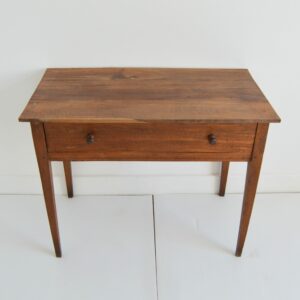 Ancienne console – Table en chêne massif vintage 9