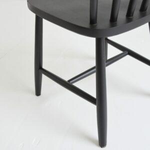 Chaise tapiovaara noire 1960 vintage 12