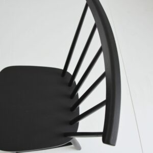 Chaise tapiovaara noire 1960 vintage 9