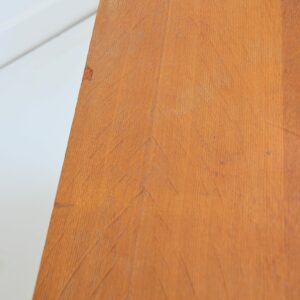 Commode bois et rotin 1960 vintage 9