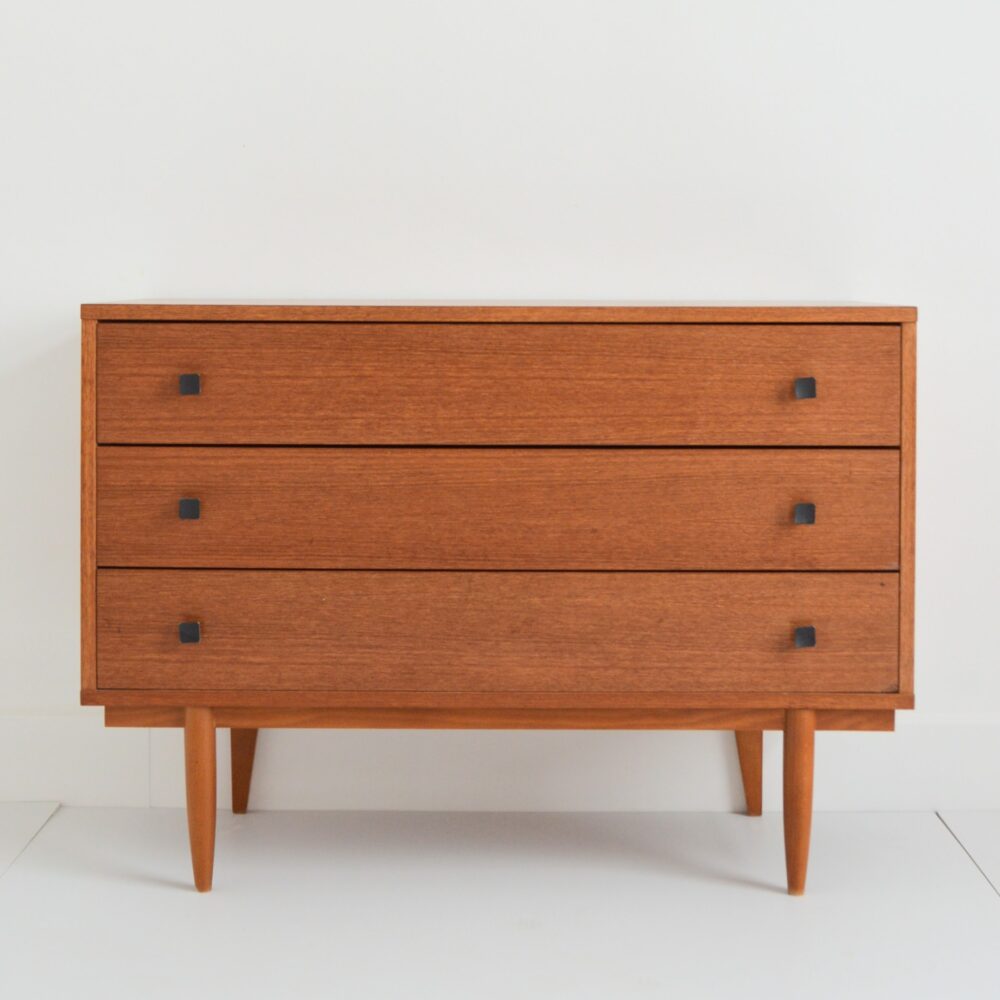 Commode 3 tiroirs 1950 vintage