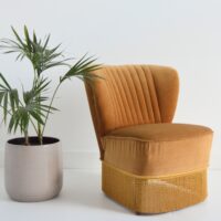 Petit fauteuil cocktail vintage 1960s
