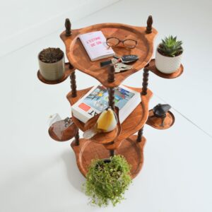 Porte plante : présentoir 1970 vintage 8