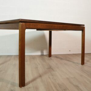 Table à manger extensible scandinave Lübke Hollande vintage 7