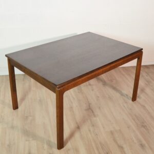 Table à manger extensible scandinave Lübke Hollande vintage 9