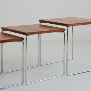 Tables gigognes scandinave 1960 vintage 5