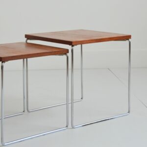 Tables gigognes scandinave 1960 vintage 6