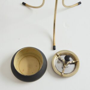 Cendrier sur pied tripode Soveno design Français 1950 vintage 11