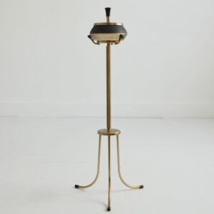 Cendrier sur pied tripode Soveno design Français 1950 vintage 7