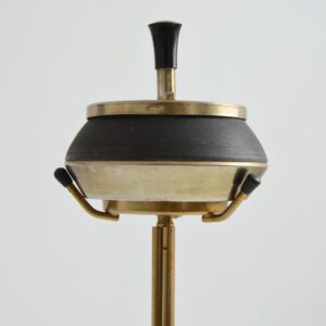 Cendrier sur pied tripode Soveno design Français 1950 vintage 9