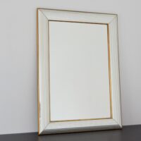 Miroir mural Deknudt Hollywood Regency Belgique vintage 1970s