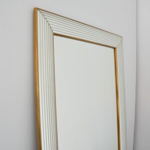 Miroir mural Deknudt Hollywood Regency Belgique 1970 vintage 15
