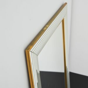 Miroir mural Deknudt Hollywood Regency Belgique 1970 vintage 9