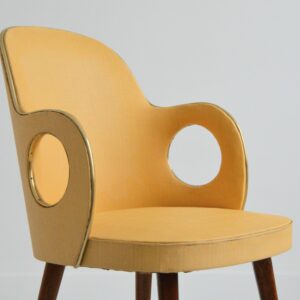 Chaise : fauteuil cocktail design 1960 vintage 5