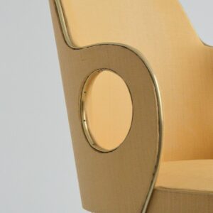 Chaise : fauteuil cocktail design 1960 vintage 7