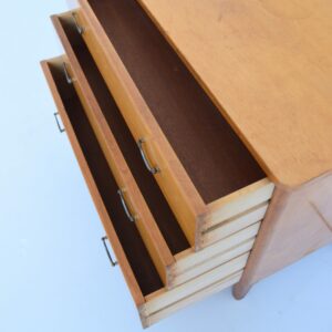 Commode 3 tiroirs années 50 : 60 vintage 21