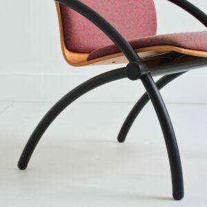 Petit fauteuil design 1980 vintage 4