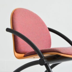 Petit fauteuil design 1980 vintage 5