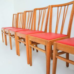 6 chaises années 50 : 60 Bistrot vintage 21
