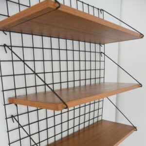 Étagère murale Meca Pierre Guariche pour Meurop 1950 vintage 14