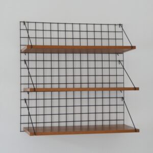 Étagère murale Meca Pierre Guariche pour Meurop 1950 vintage 2