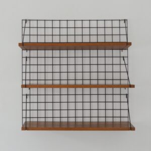 Étagère murale Meca Pierre Guariche pour Meurop 1950 vintage 3