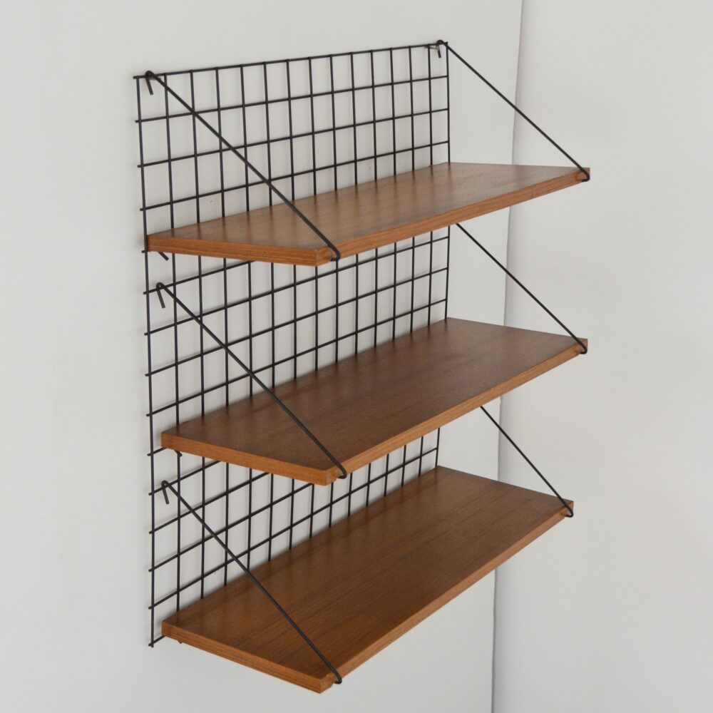 Étagère murale modèle Meca par Pierre Guariche pour Meurop 1950s