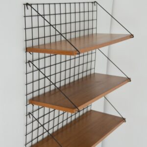 Étagère murale Meca Pierre Guariche pour Meurop 1950 vintage 7