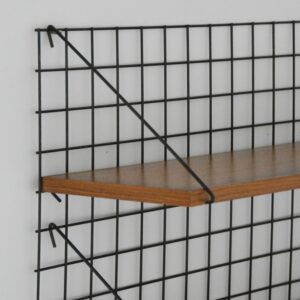 Étagère murale Meca Pierre Guariche pour Meurop 1950 vintage 9