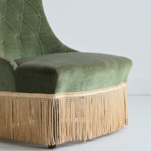 Fauteuil crapaud 1960 vintage 18