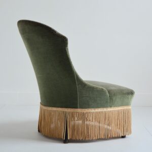 Fauteuil crapaud 1960 vintage 20