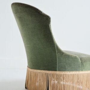 Fauteuil crapaud 1960 vintage 21